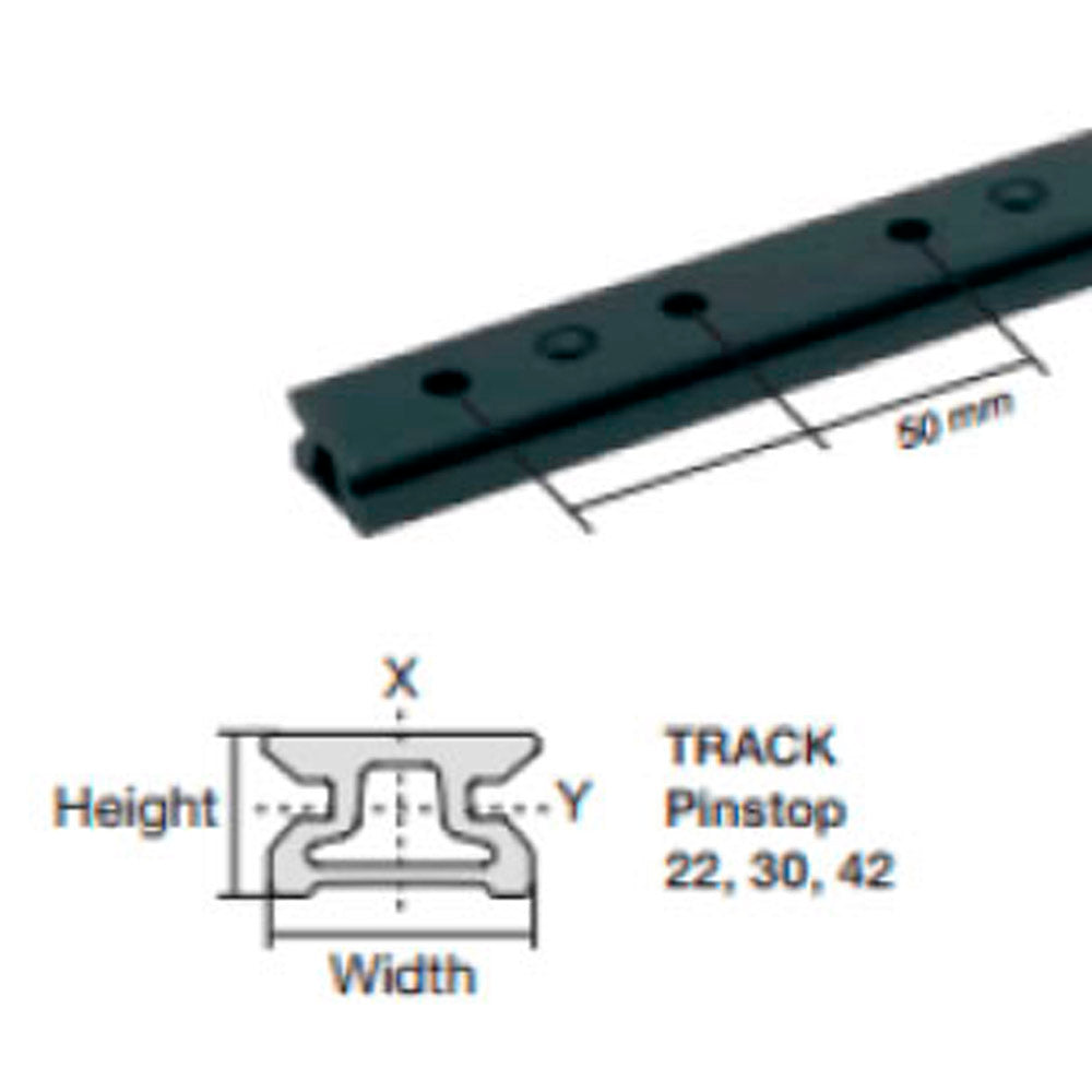 Selden System 30 Pinstop 1000mm Track