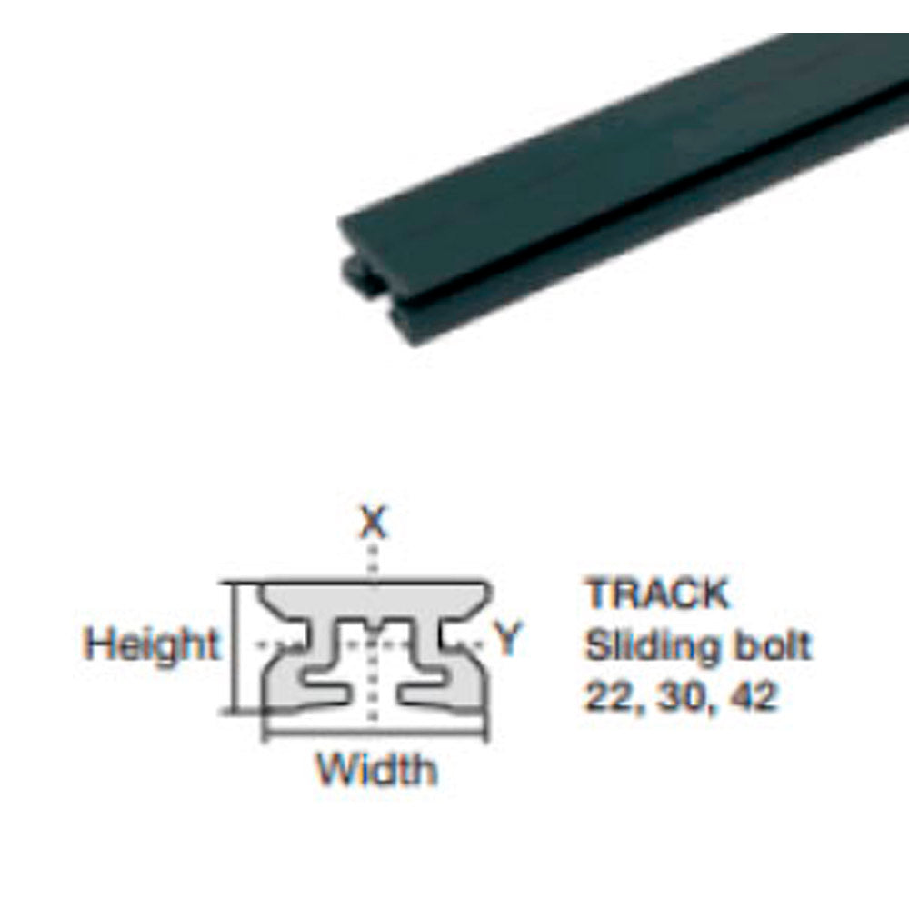 Selden System 30 Sliding Bolt 2000mm Track