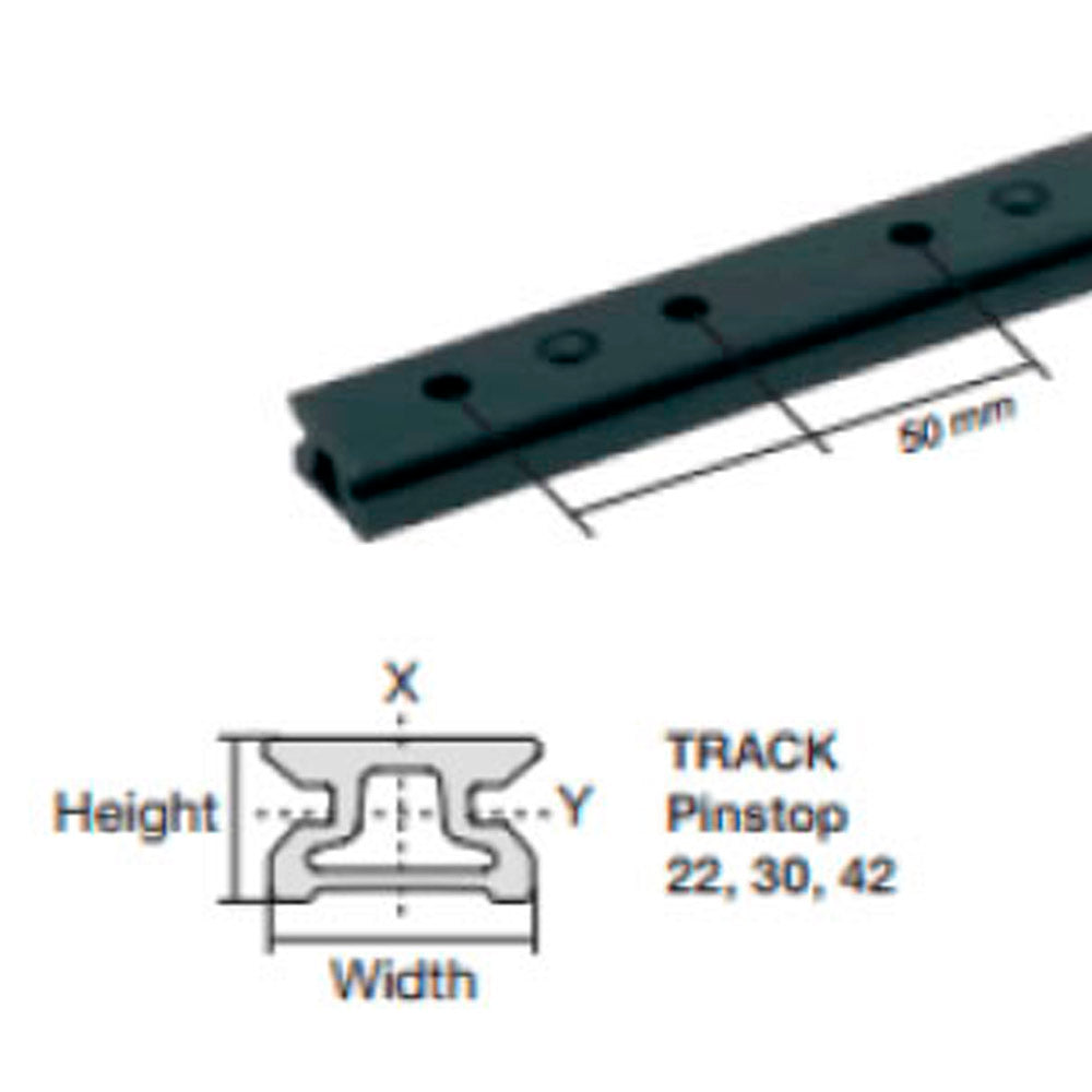 Selden System 42 Pinstop 1500mm Track