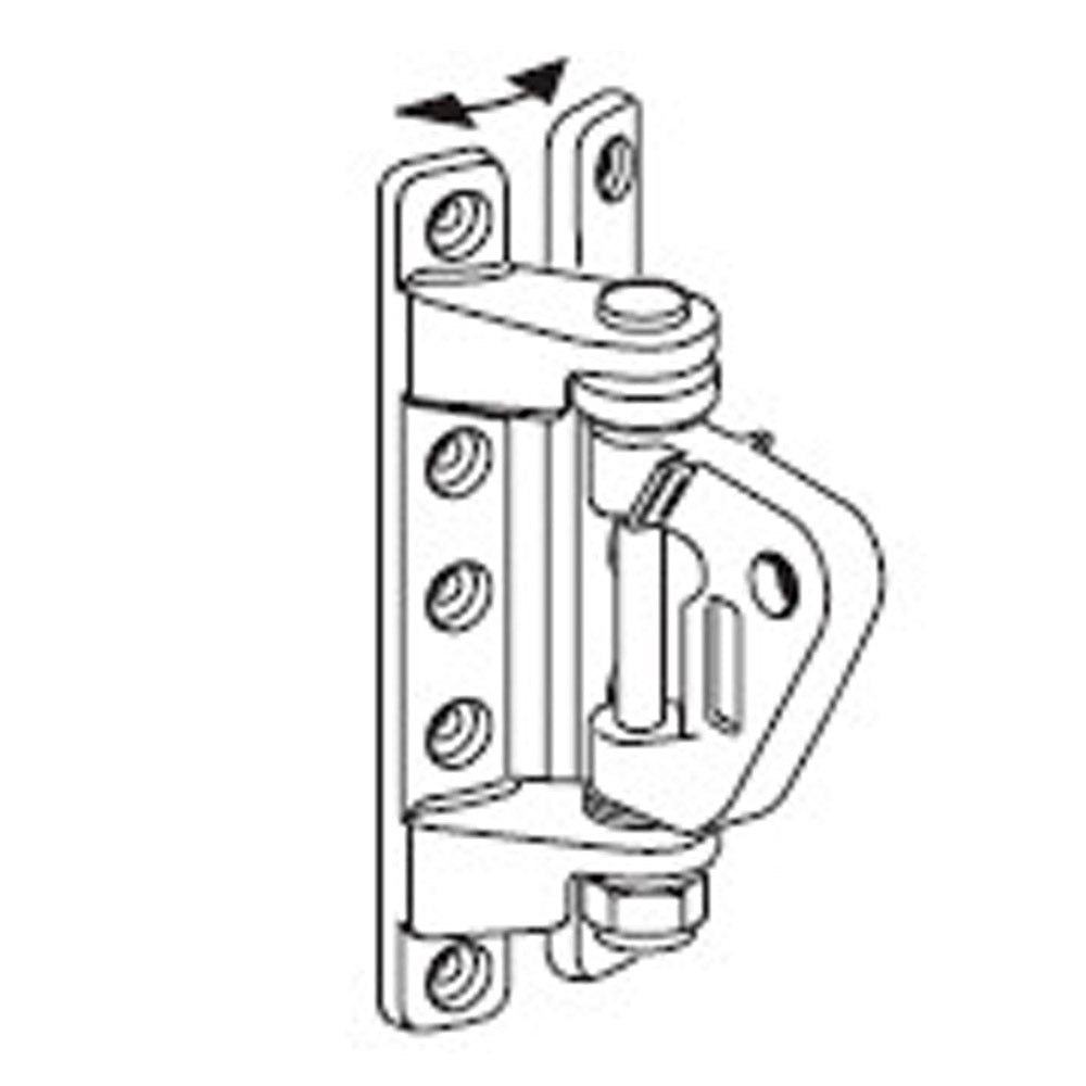 Selden Universal Mast Bracket (No Fastener)