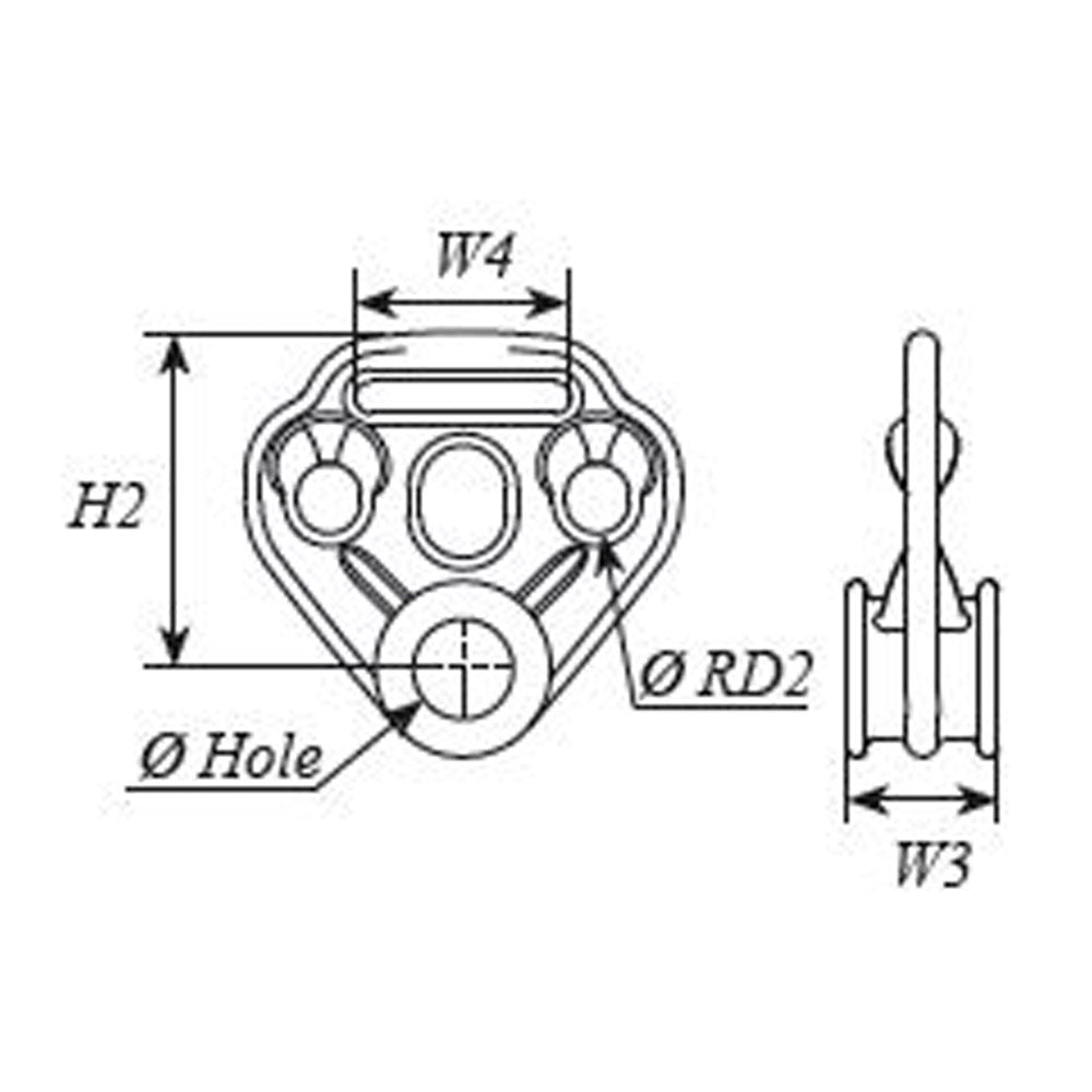 Selden Thimbles for Double Rope (CX40)_Additional1