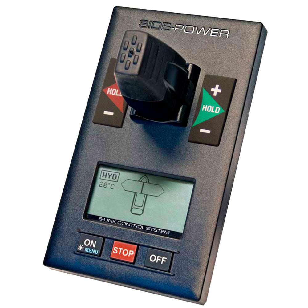 Side-Power (Sleipner) Single Joystick Panel, with Integral LCD Display (S-Link)