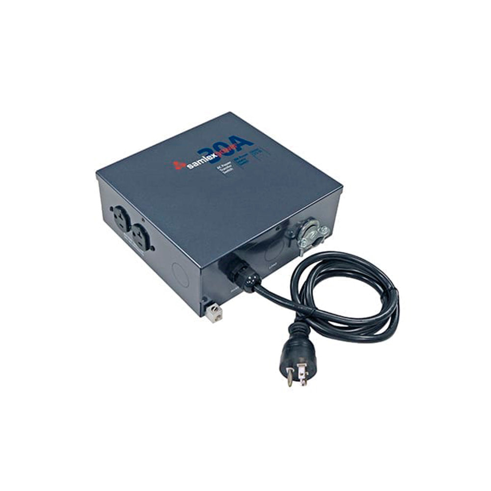 Samlex 30A Transfer Switch w/Inverter Quick Connect