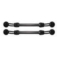 Snubber Twist - Tar Black (Pair)