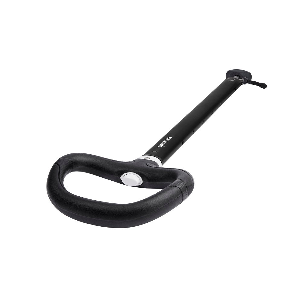 Spinlock Tiller Extension Oval (EA) (750 - 1200mm) Swivel - Matte Black