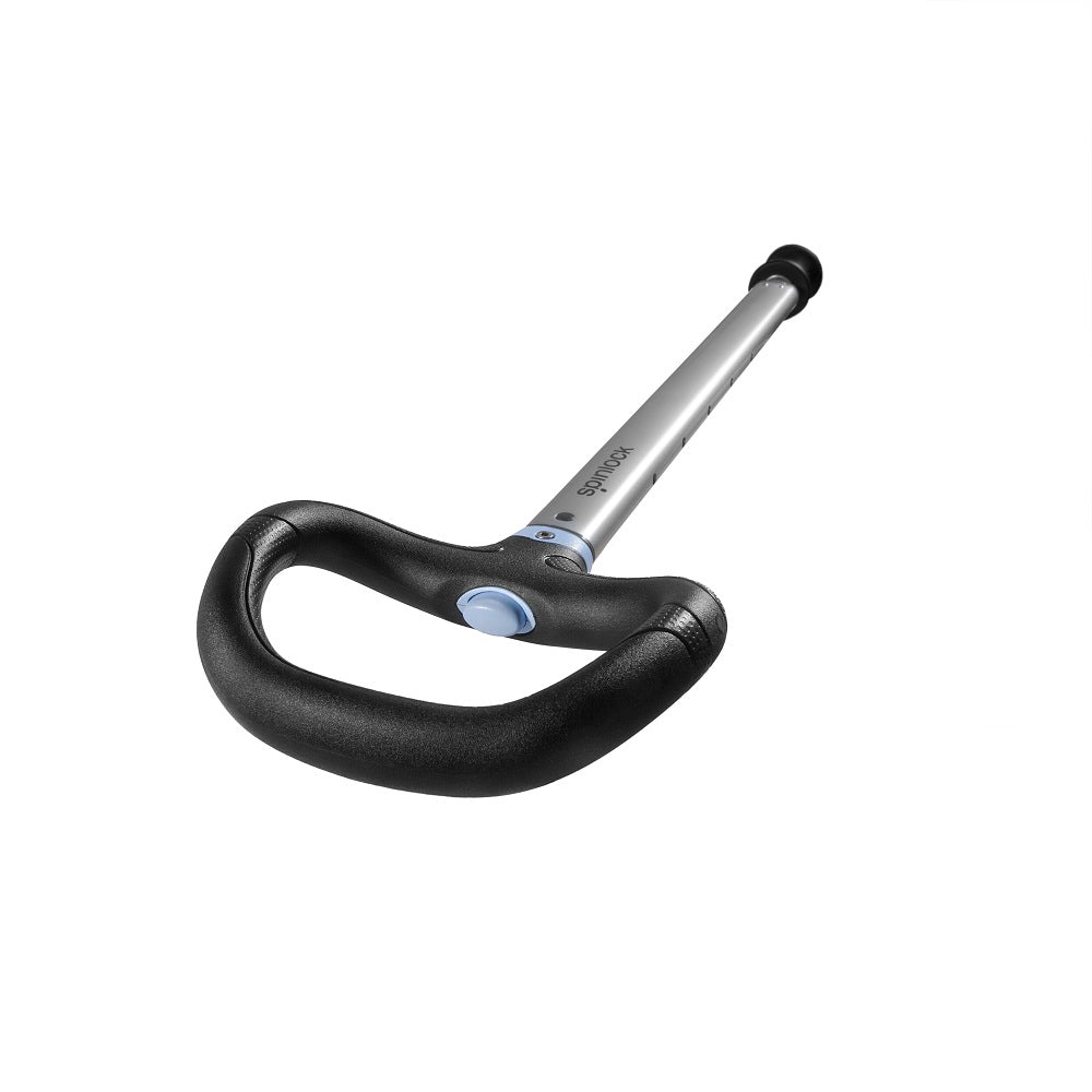 Spinlock Tiller Extension Oval (EA) (750 - 1200mm) Diabolo UJ - Silver