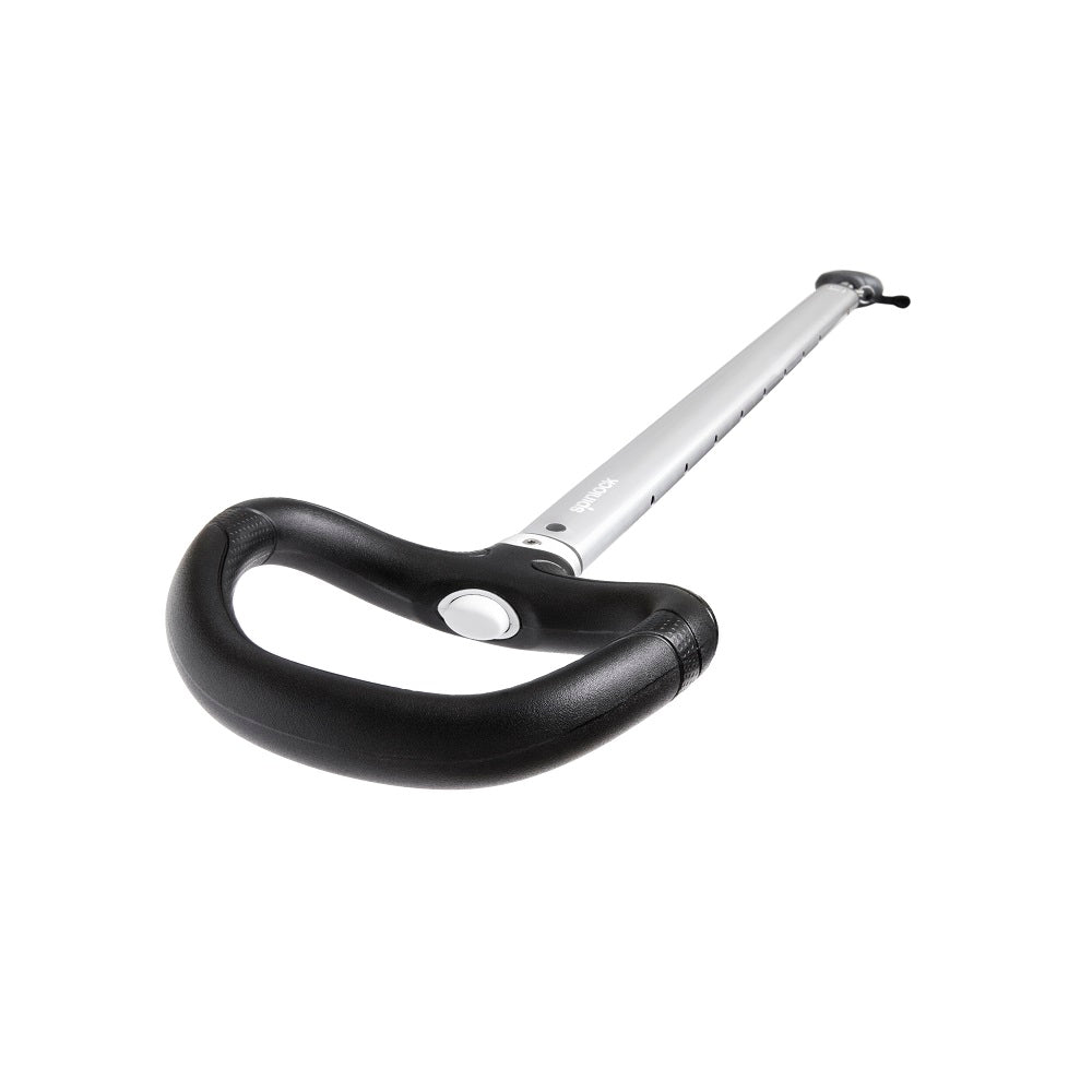 Spinlock Tiller Extension Oval (EA) (750 - 1200mm) Swivel - Silver