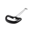 Spinlock Tiller Extension Oval (EA) (950 - 1600mm) Swivel - Silver