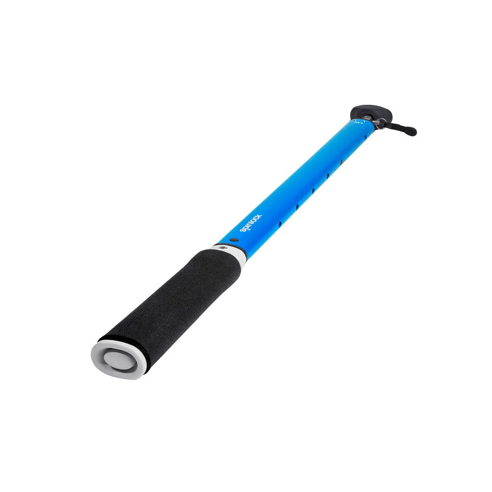 Spinlock Tiller Extension Straight (EJ) (750 - 1200mm) Swivel - Light Blue