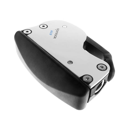 Spinlock Rope Clutch - Single XCS w/ Side Mounting (Port) & Ceramic Cam - White - Line Size: 1/4 to 3/8 in (6 to 10 mm)