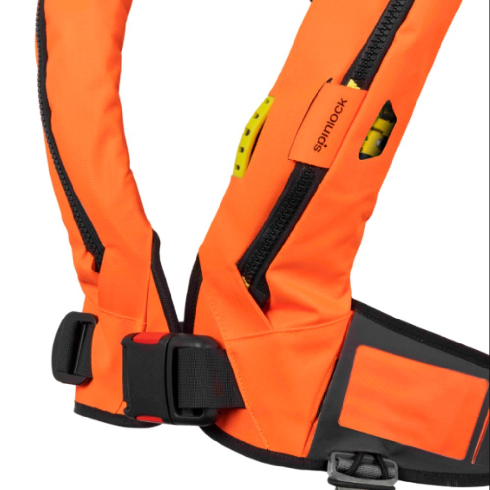 Spinlock Lifejacket  - DURO 275N MK5 w/ Front Zipper ISO (Fluro Orange)_Additional1