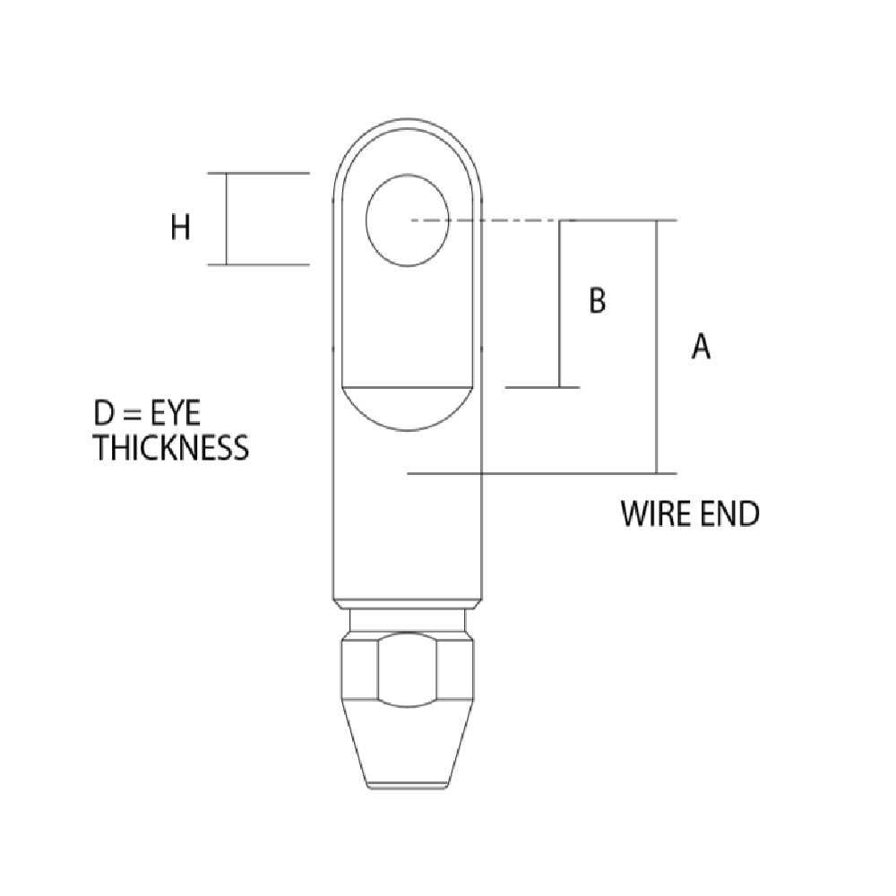 Sta-Lok Swageless Eye - 4 mm & 5/32" Wire_Additional1