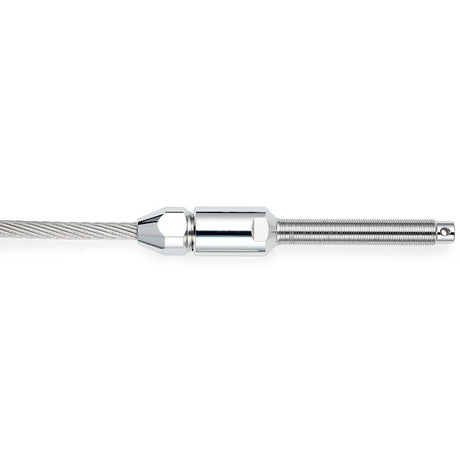 Sta-Lok Swageless Stud - 3 mm & 1/8" Wire 1/4" Unf Right Hand