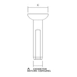 Sta-Lok Swage Stemball Down Size Head - 5 mm & 3/16" Wire_Additional1