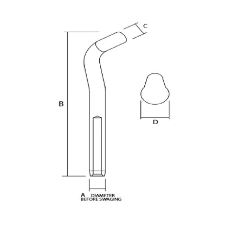 Sta-Lok Shroud Terminal - 5 mm/3/16" Wire_Additional1