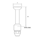 Sta-Lok Swageless Stemball Terminal - 6 mm Wire_Additional1