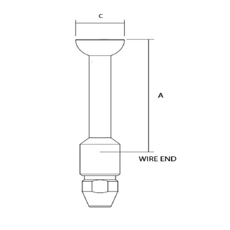 Sta-Lok Swageless Stemball Terminal - 6 mm Wire_Additional1