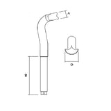 Sta-Lok Threaded Tee Left Hand - 5/8" UNF_Additional1