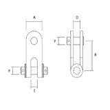 Sta-Lok Toggle Double Jaw - 1" Pin_Additional1