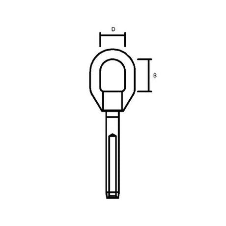 Sta-Lok Threaded Single Eye With Stud 3/16" Wire_Additional1