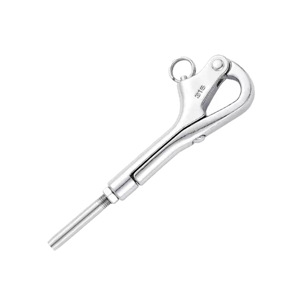 Sta-Lok Pelican Hook & Stud - 1/8" Wire 5/16" Unf Rh