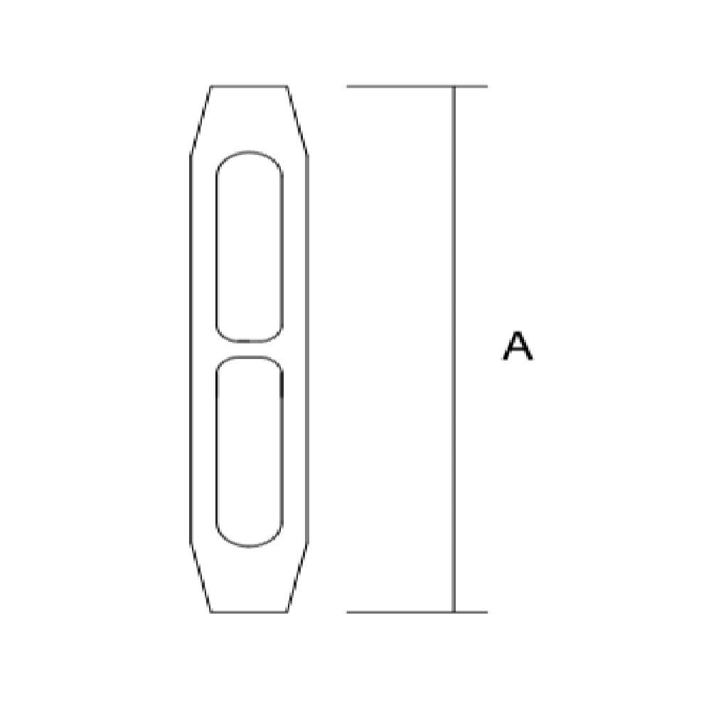 Sta-Lok Lifeline Turnbuckle - 3/8" 1/4" Wire Use 7/32" Die_Additional1