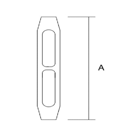 Sta-Lok Lifeline Turnbuckle - 3/8" 1/4" Wire Use 7/32" Die_Additional1