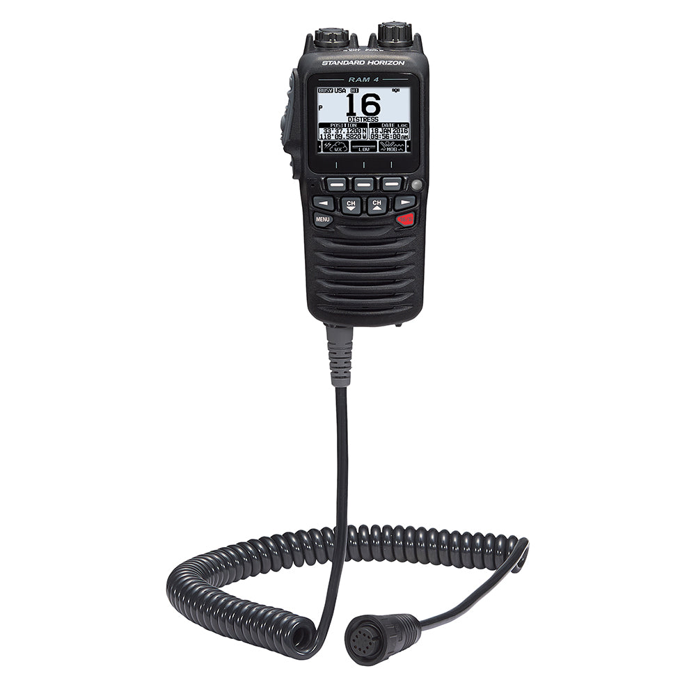 Standard Horizon Wired Remote Access Microphone RAM4 f/GX6000 &amp; GX6500</p>