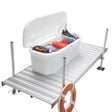 Taylor Made Stow 'N Go Poly Dock Box - 68" x 28" x 26" (White)