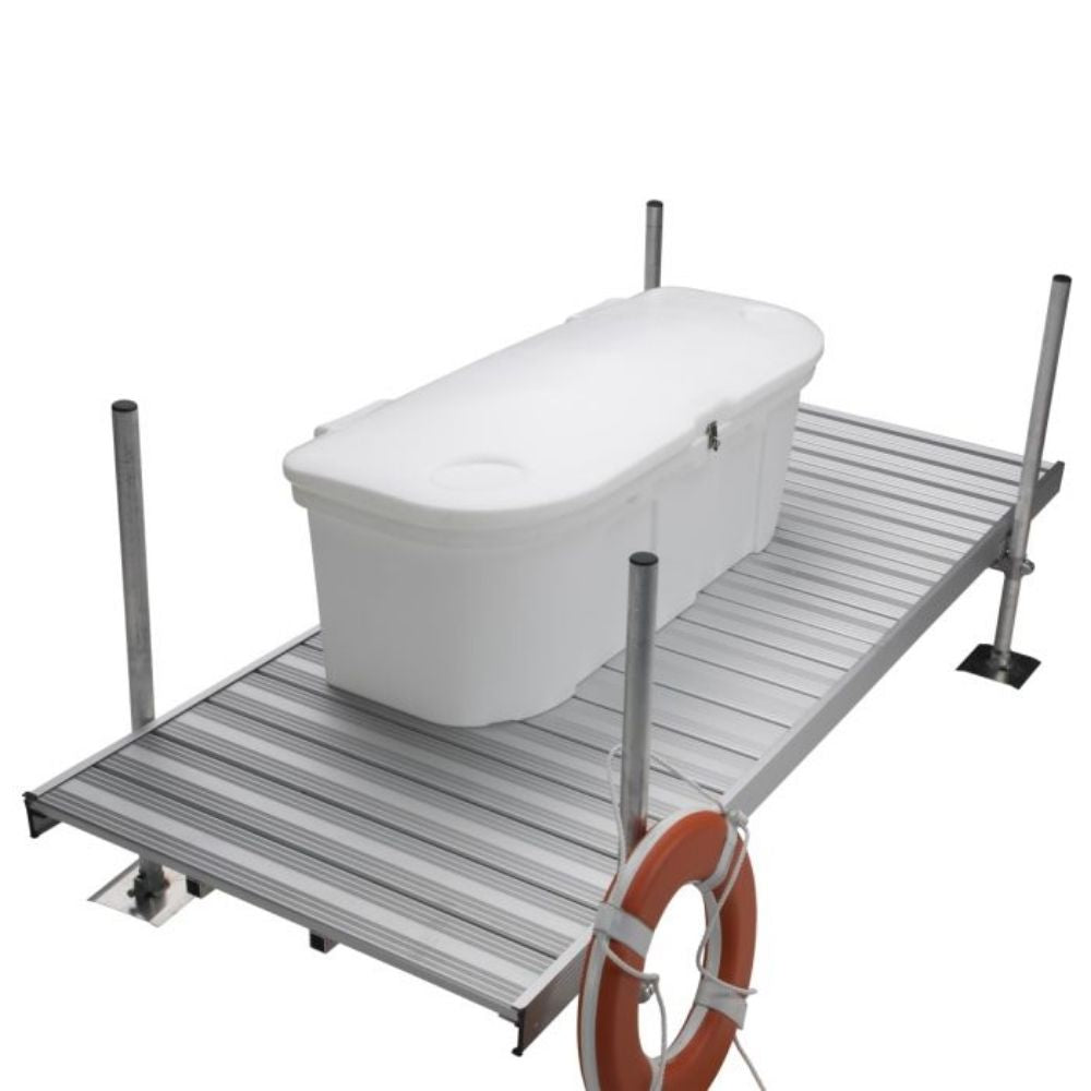 Taylor Made Stow 'N Go Poly Dock Box - 68" x 28" x 26" (White)_Additional1