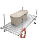 Taylor Made Stow 'N Go Poly Dock Box -  68" x 28" x 26" (Sandstone)_Additional1