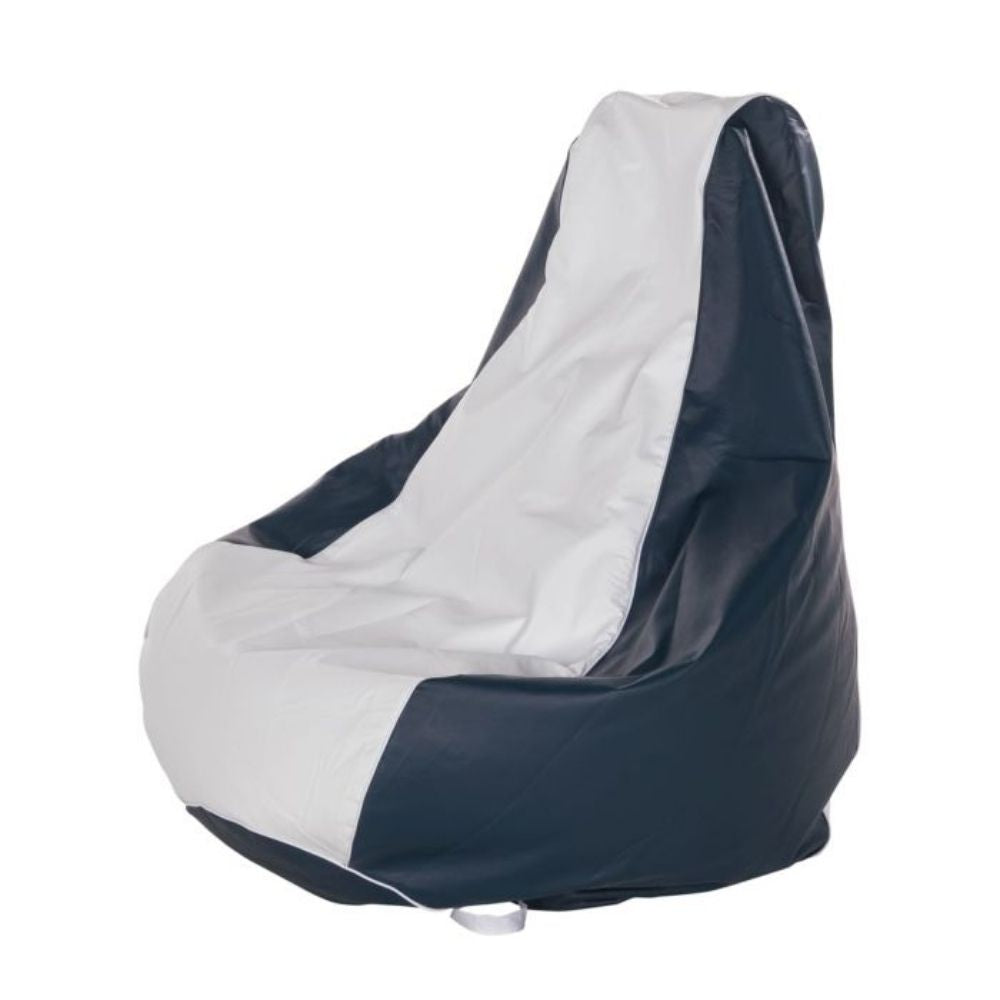 Taylor Made Marine Beanbag Chair (White/Navy)