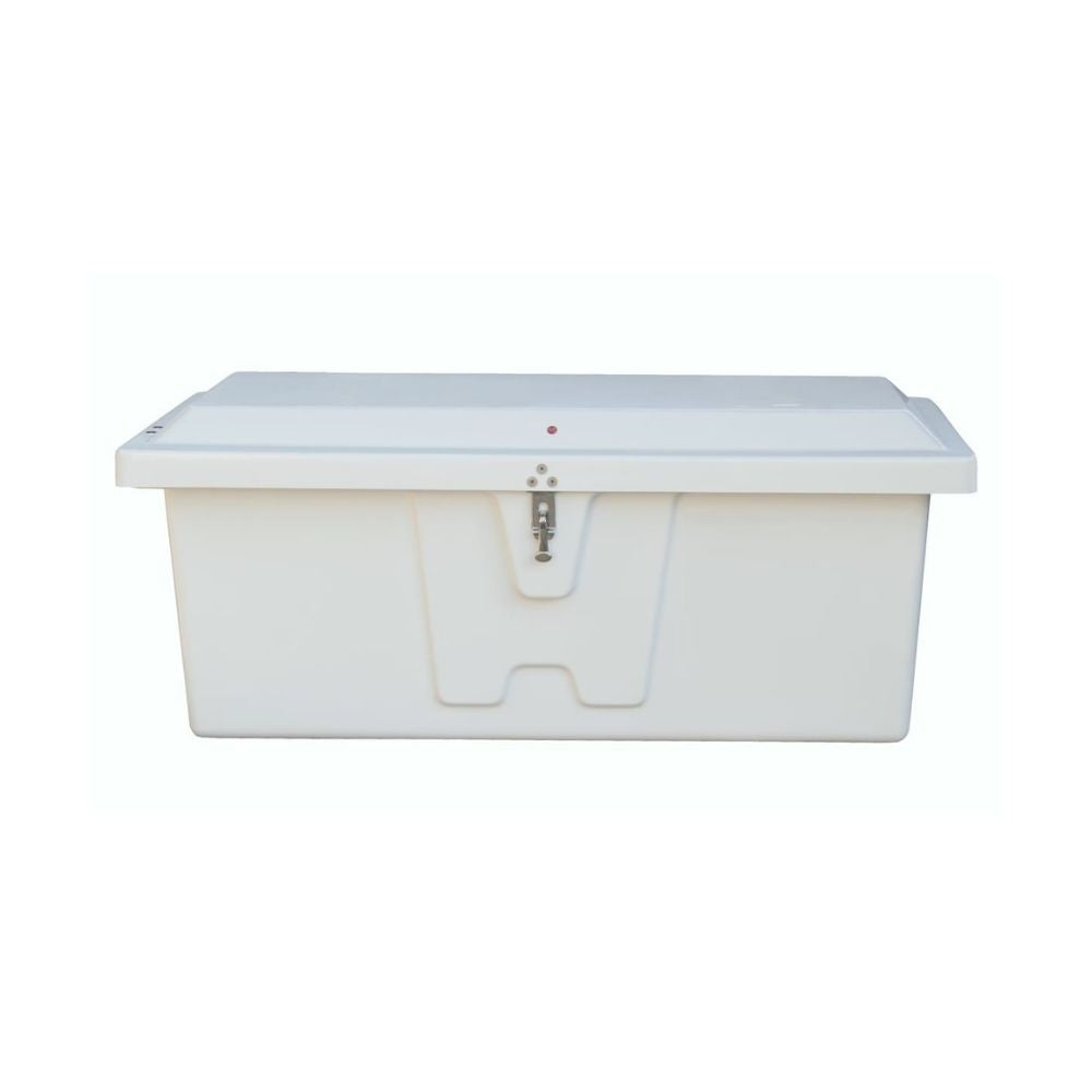 Taylor Made Stow 'N Go Dock Box - 18" x 48" x 20"  (White)