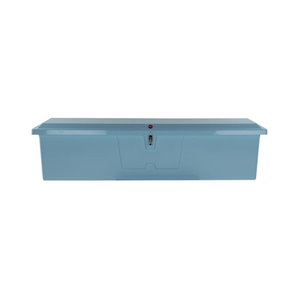 Taylor Made Stow 'N Go Dock Box - w/3 Rod 24" x 95" x 22"  (Ice Blue)