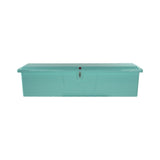 Taylor Made Stow 'N Go Dock Box - w/3 Rod 24" x 95" x 22" (Seafoam Green)