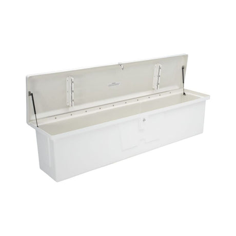 Taylor Made Stow 'N Go Dock Box - w/3 Rod 24" x 95" x 22" (White)_Additional1