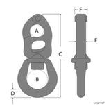 Tylaska T5L Large Bail Snap Shackle_Additional1