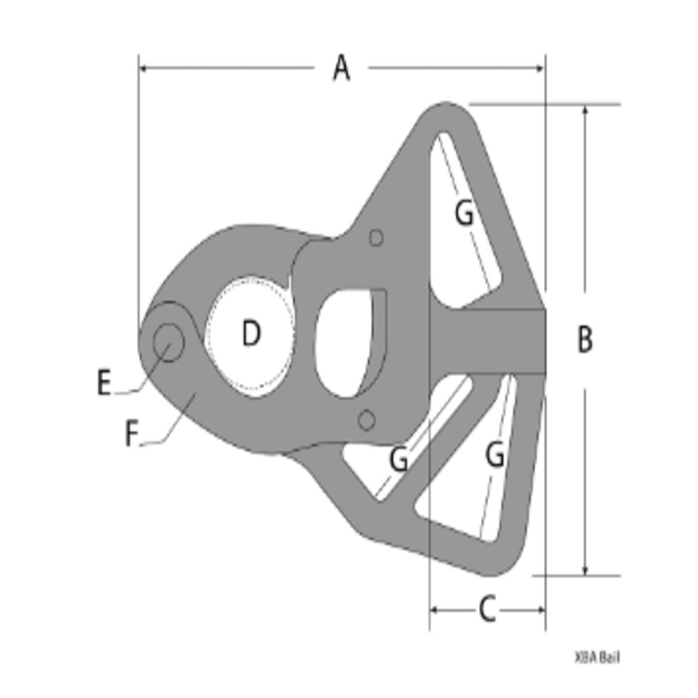 Tylaska X8A Sew-In Tack Shackle_Additional1