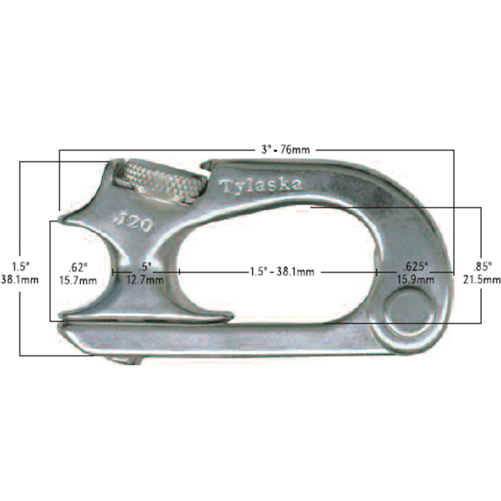 Tylaska J20 J-Lock Shackle