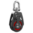 Ubi Maior Regatta 80 mm Low Load Block - Single w/ Shackle - Delrin