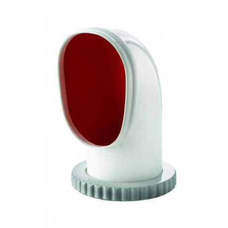 Vetus Cowl Ventilator Chinook S Silicone 3.94 in. (100 mm) - Red Interior