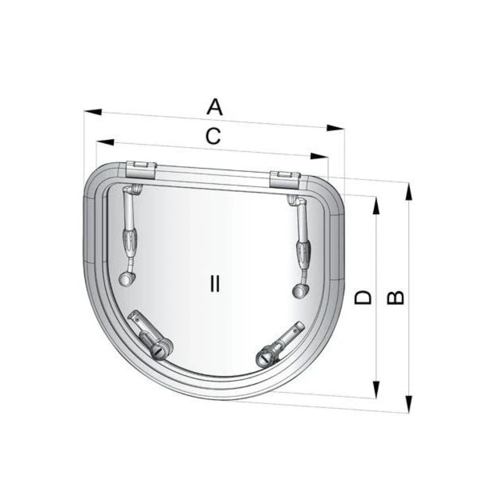 Vetus Hatch Altus Ventilation Category AII (417x252mm Cut Out)_Additional1