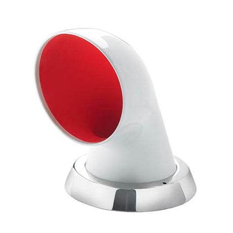 Vetus Cowl Ventilator Boreas Stainless Steel - Red Interior 75mm (Removable)