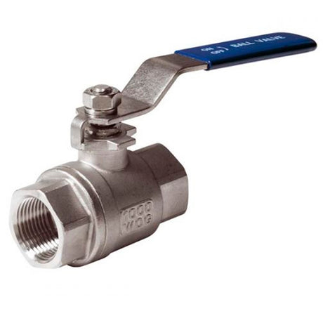 Vetus Stainless Steel Ball Valve, G 1 1/4 in