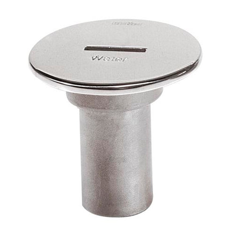 Vetus Stainless Filler Cap WATER - 38mm Hose