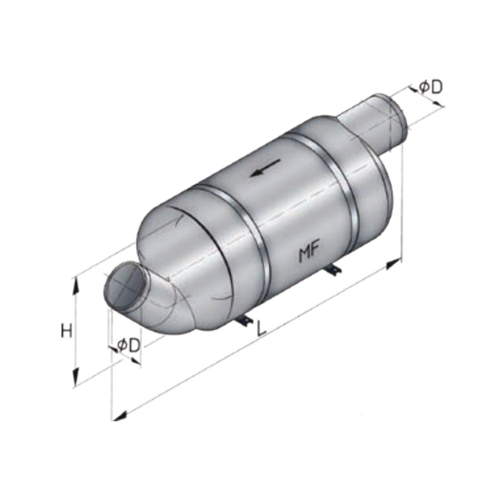 Vetus Plastic Muffler MF090 3 1/2"_Additional1