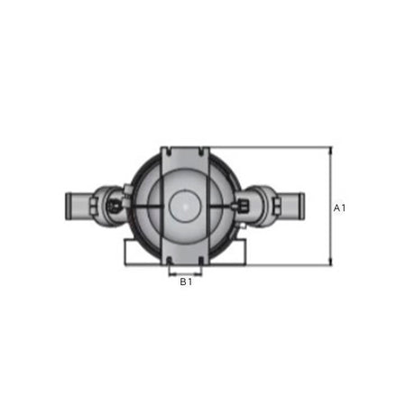 Vetus Exhaust Waterlock - Plastic Waterlock Type NLP 2" - SUPER_Additional1