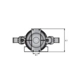 Vetus Exhaust Waterlock - Plastic Waterlock Type NLP 2"_Additional1