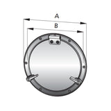 Vetus Porthole PQ Category AII (126mm Cut Out - Round)_Additional1