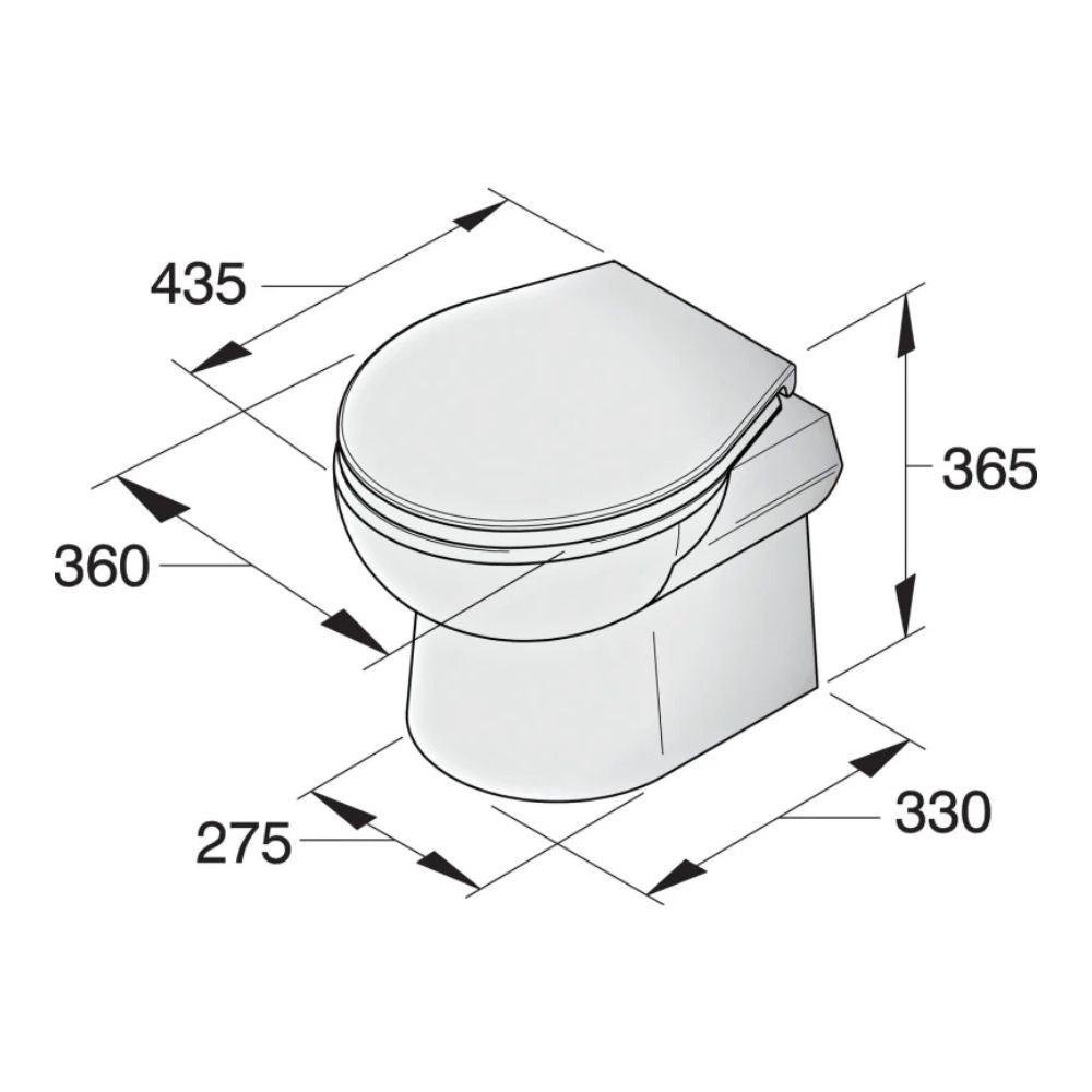 Vetus Toilet Type SMTO2, 12V_Additional1